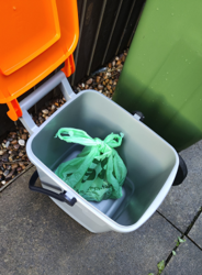 food waste outdoor caddy